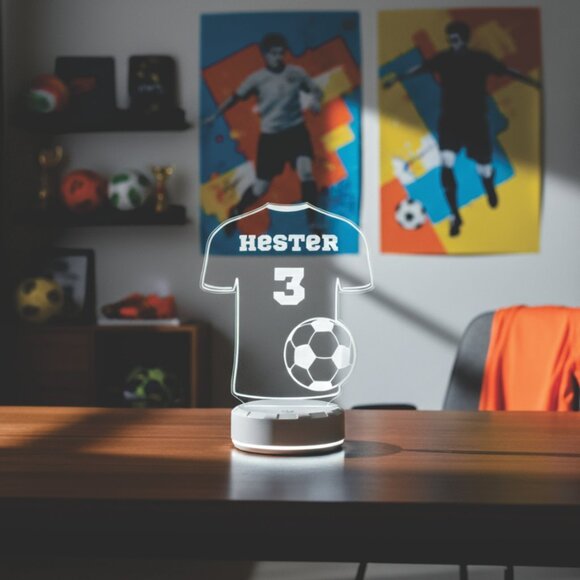 Personalized Soccer T-Shirt for Fans & Players - Picture 8 of 8